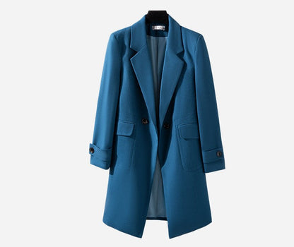 Women's Professional Long Suit Trench Coat myETYN