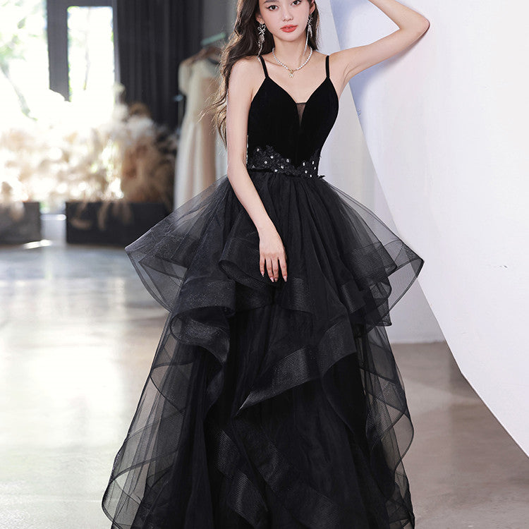 Women's Temperament Celebrity Fairy Evening Dress myETYN