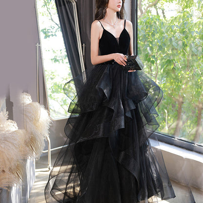 Women's Temperament Celebrity Fairy Evening Dress myETYN