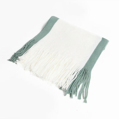 Woolen Scarf Women Knitted Bib Shawl myETYN