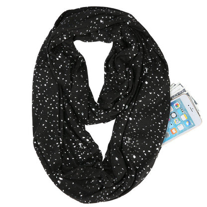 Zip pocket scarf myETYN