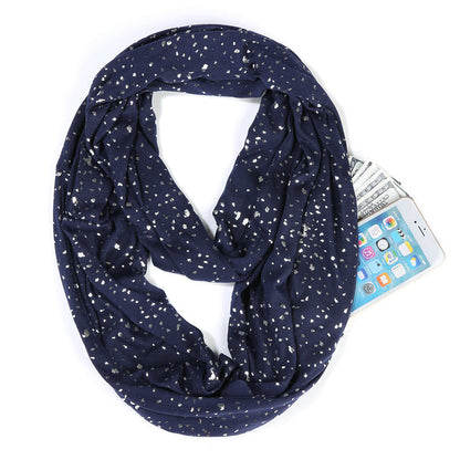 Zip pocket scarf myETYN