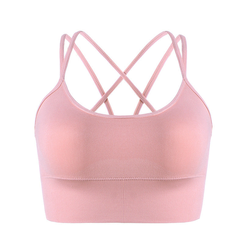 Women's Sports Bra Underwired Tube Top Vest