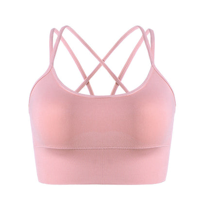 Women's Sports Bra Underwired Tube Top Vest