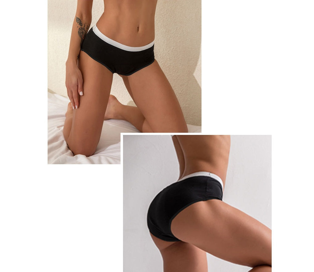 Large Size Ladies Cotton Physiological Underwear Front And Rear Leak-proof Four-layer Sanitary Napkin-free Aunt Panties