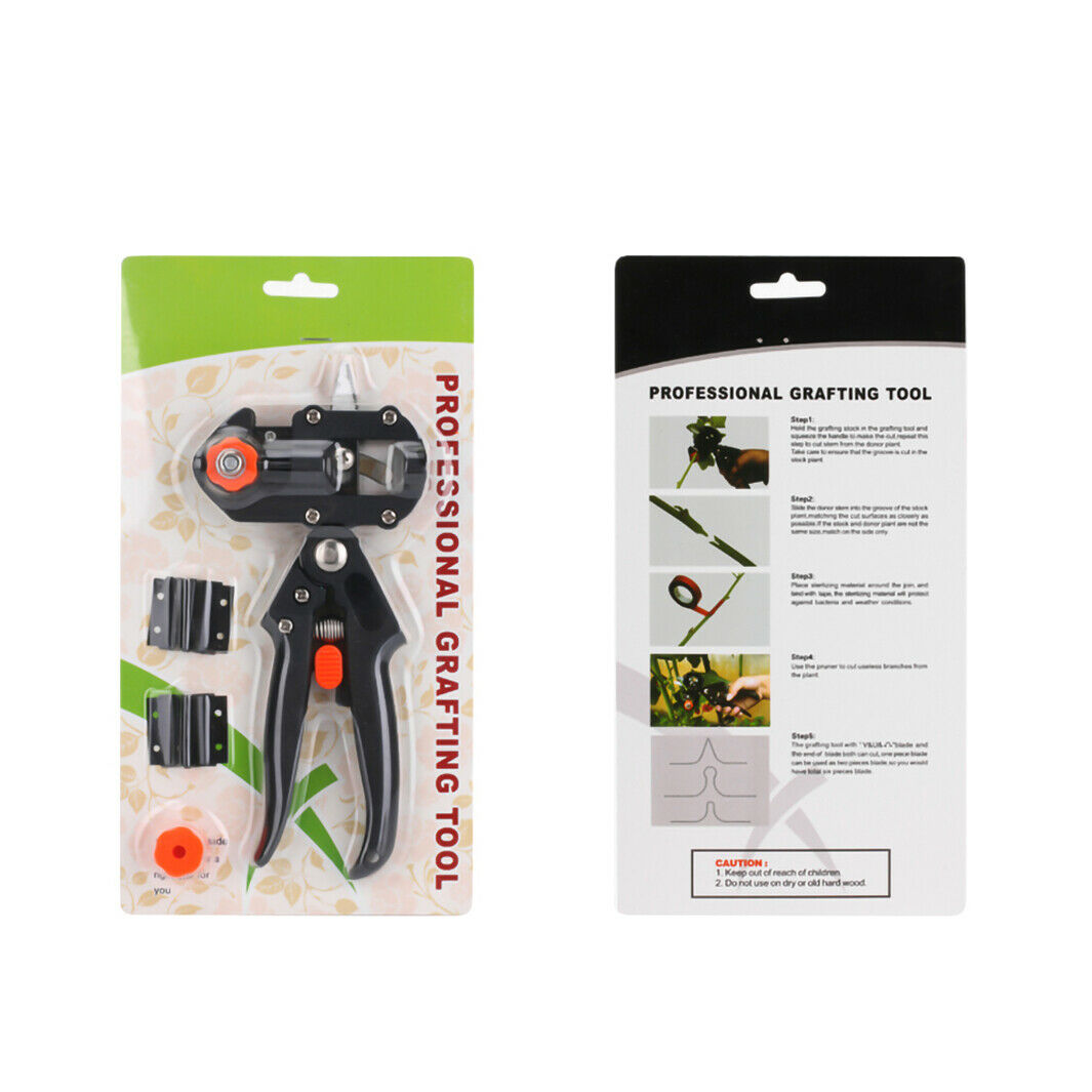 Garden Grafting Pruner Set Farming Fruit Tree Pruning Shears Scissor Vaccination Plant Tree Cutting Machine Tape Dropshipping - myETYN