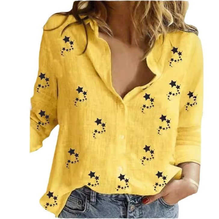 Ethnic Style Fashion Personalized Women's Shirt