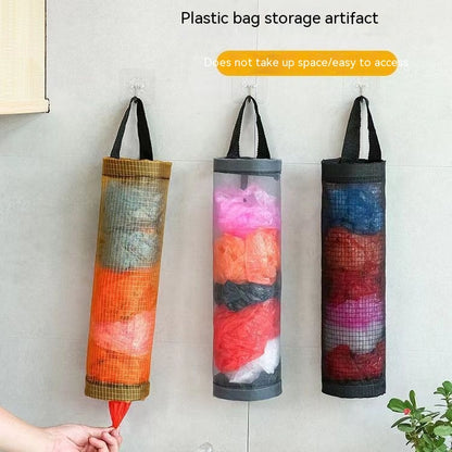 Hanging Plastic Bag Storage Bag Organize Fantastic Wall Hanging Removable - myETYN