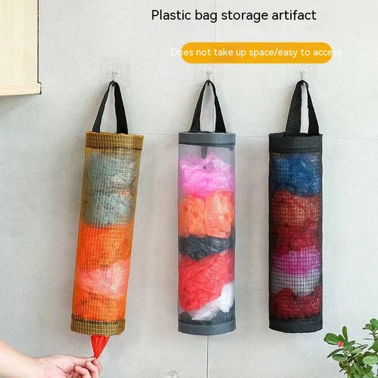 Hanging Plastic Bag Storage Bag Organize Fantastic Wall Hanging Removable - myETYN