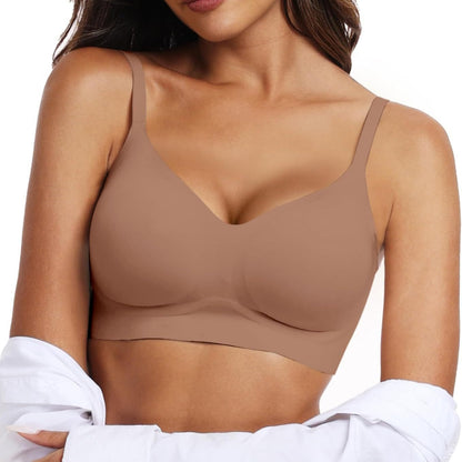 Simple Natural Women's Daily Bra Comfortable Wireless