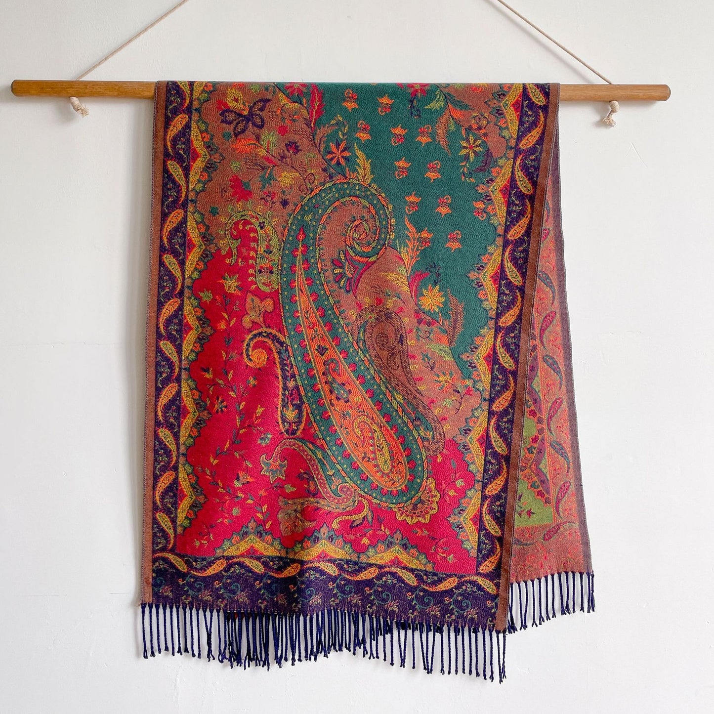 Ethnic Style Travel Wear Shawl Lijiang Yunnan Scarf