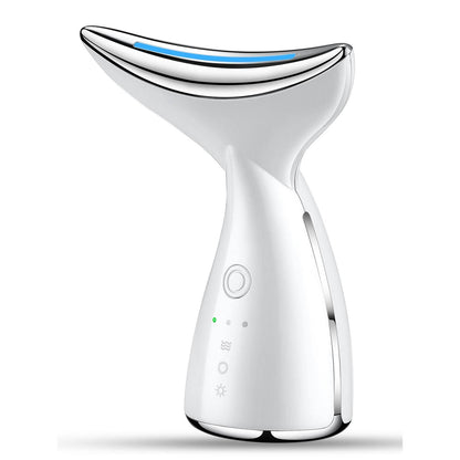 Face & Neck Tightening Device – Firming Facial Massager (White)