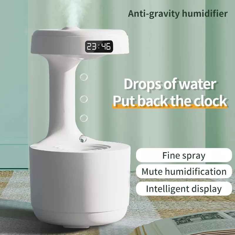 Anti-gravity Humidifier Water Droplet Backflow Aromatherapy Machine Large Capacity Office Bedroom Silent Large Fog Volume Spray - myETYN