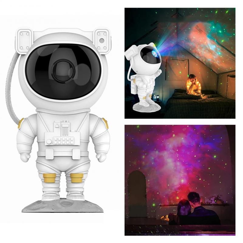 Creative Astronaut Galaxy Starry Sky Projector Nightlight USB Atmospher Bedroom Table Lamp - myETYN