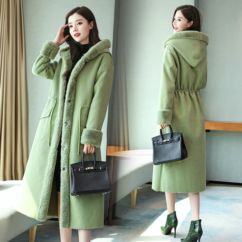 Winter Cotton-padded Jacket Fur Coat Women