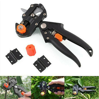 Garden Grafting Pruner Set Farming Fruit Tree Pruning Shears Scissor Vaccination Plant Tree Cutting Machine Tape Dropshipping - myETYN