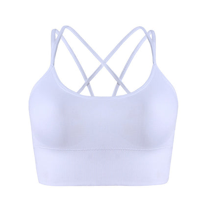 Women's Sports Bra Underwired Tube Top Vest