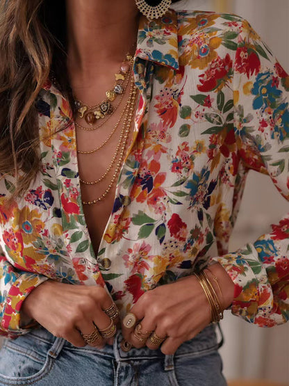 European And American Leisure Holiday Women's Shirt