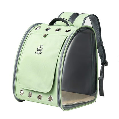 Pet Backpack Full Transparent PVC Pet Backpack - myETYN