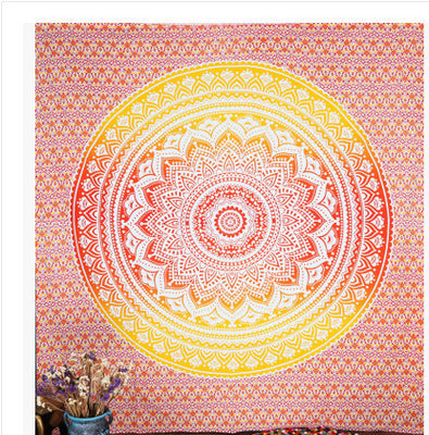 Indian Mandala Southeast Asian Fabric Ethnic Style Hanging Cloth