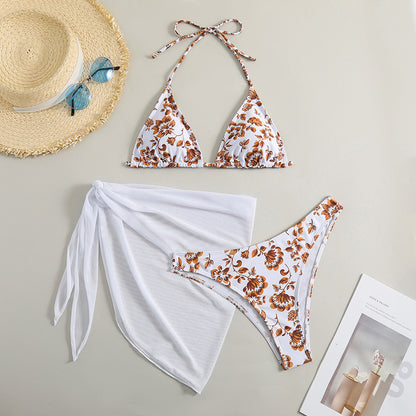 Bikini Three-piece Swimsuit For Women