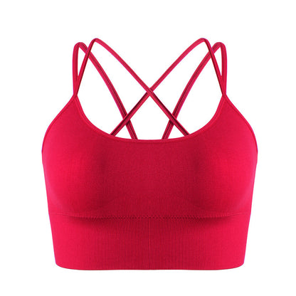 Women's Sports Bra Underwired Tube Top Vest