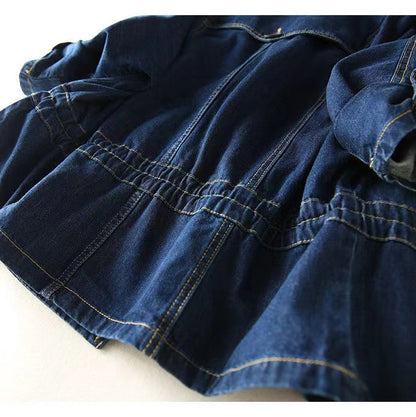 Women's Fashion Loose Casual Denim Coat - myETYN