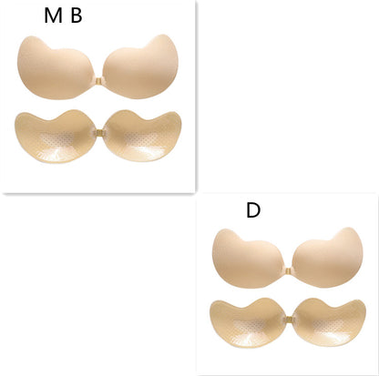 Invisible Push-Up Bra – Backless, Strapless, Seamless Front-Closure Bralette
