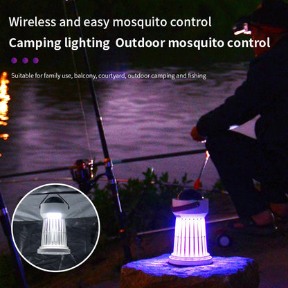 2 In 1 Electric Mosquito Killer Lamp Star Ceiling Projection Kill Mosquitoes For Outdoor And Indoor - myetyn