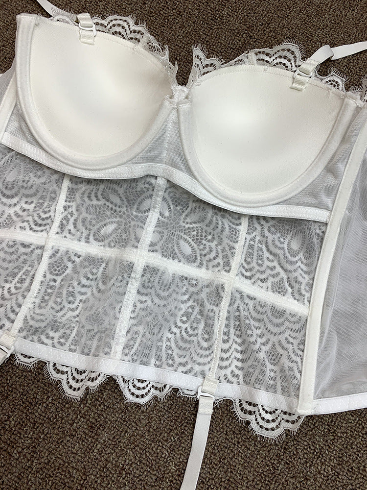 Deep V Bra Set Push Up