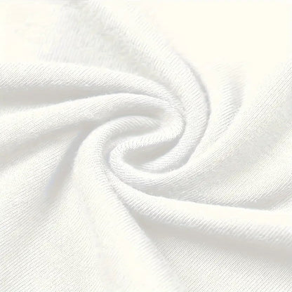 Women's Summer Casual Short Sleeve 'YOU ARE' Letter Print Round Neck T-Shirt