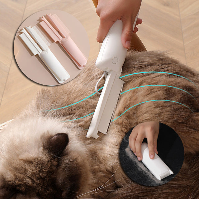 Pet Groomer Pet Hair Removal Brush Cat Grooming Brush Dog Cat Massage Epilator To Remove Floating Hair Cat Hair Dog Pet Supplies - myETYN