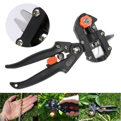 Garden Grafting Pruner Set Farming Fruit Tree Pruning Shears Scissor Vaccination Plant Tree Cutting Machine Tape Dropshipping - myETYN