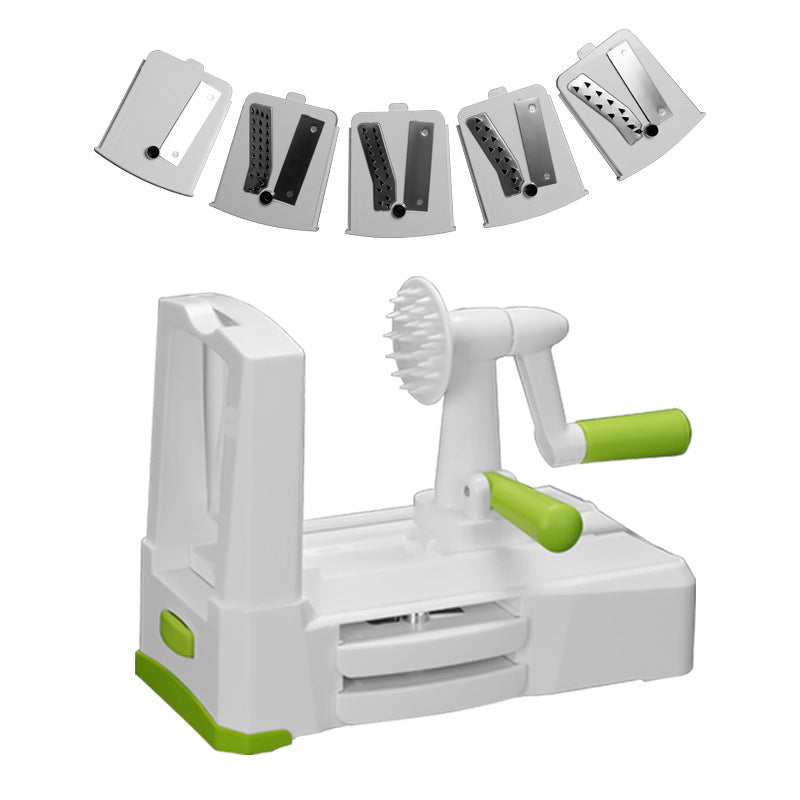 Kitchen Hand-operated Multi-Functional Vegetable Cutter Rust Resistant Practical Manual Vegetable Slicer For Home