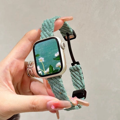 Watch Strap Fashion Casual Plush Knitted Autumn And Winter Women's