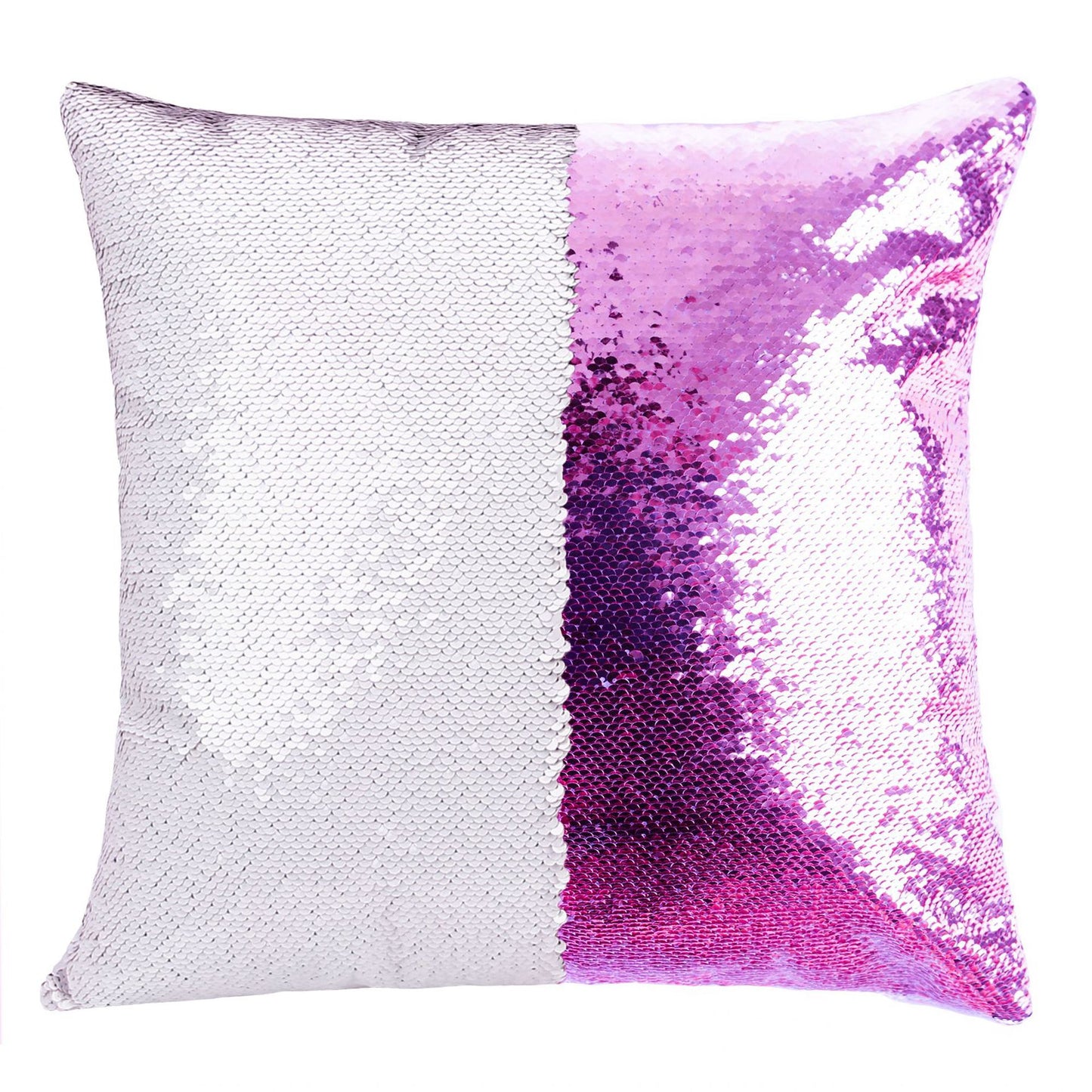 Sequins Throw Pillowcase with Custom Photo - myETYN