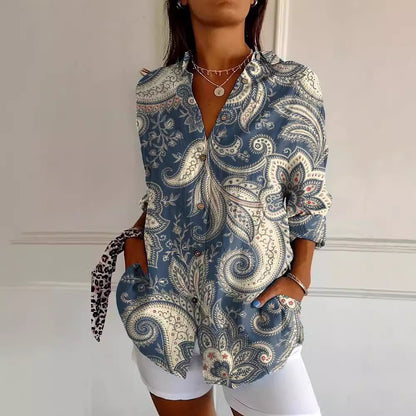 Women's Fashion Summer Pattern Printed 3D Shirt