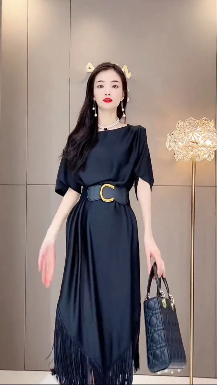 High End Slimming Mid Length Skirt