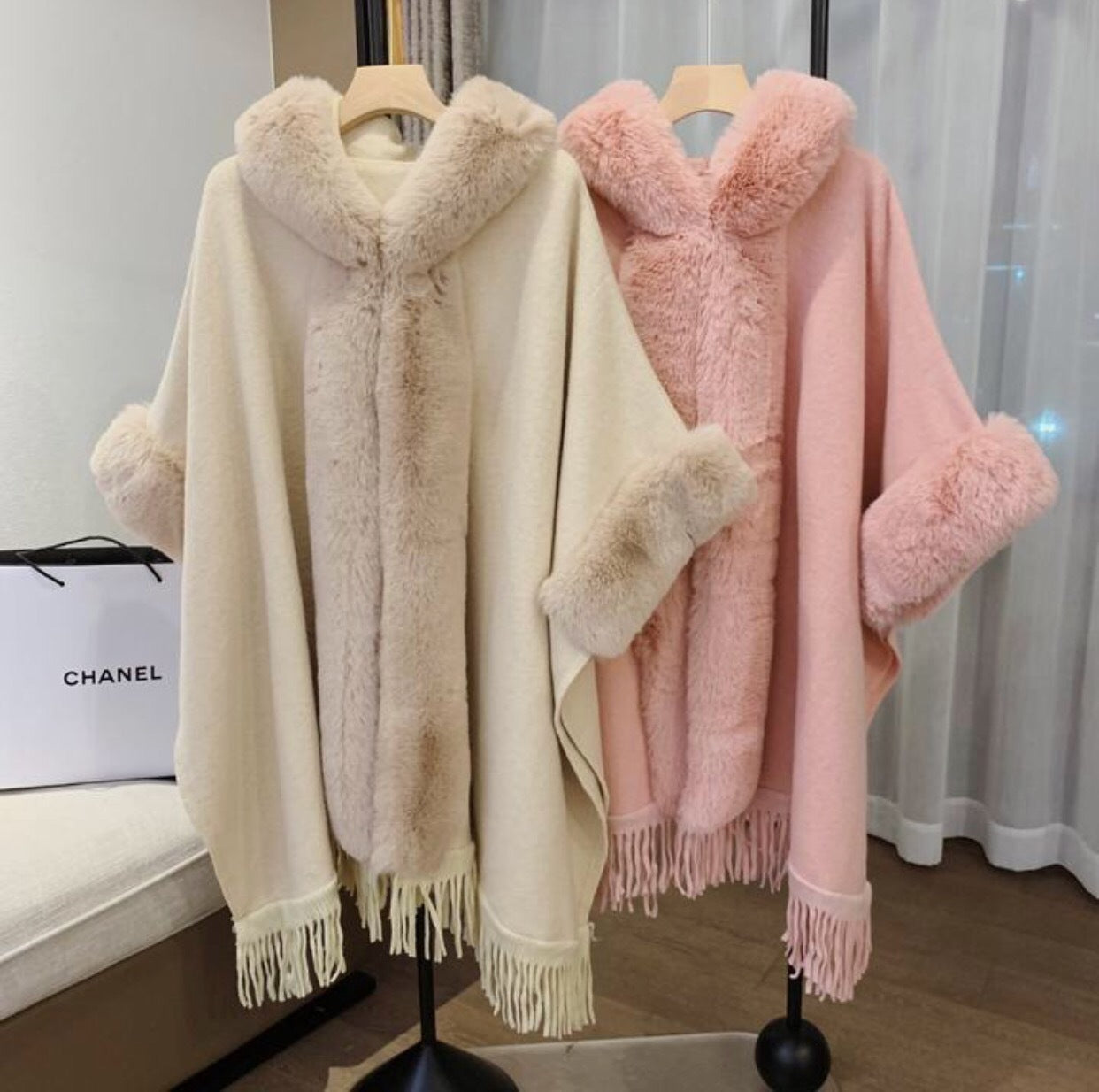 Knitted Cardigan Coat Cloak Shawl - myETYN