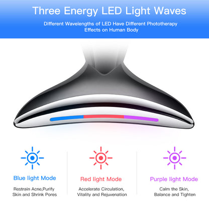 EMS Microcurrent Neck & Face Beauty Device