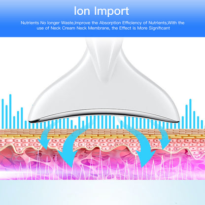 EMS Microcurrent Neck & Face Beauty Device