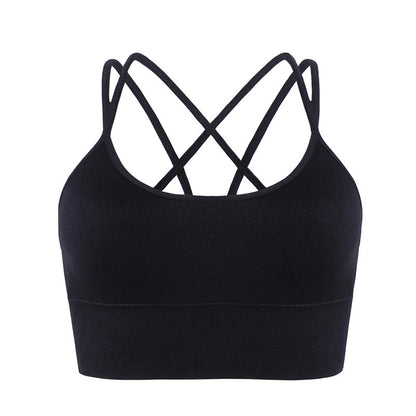 Women's Sports Bra Underwired Tube Top Vest