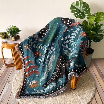 Bohemian Tapestry Sofa Blanket: Add Style and Comfort to Your Living Space