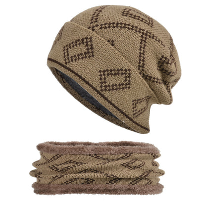 Hedging Hat With Thick Square Pattern To Keep Warm - myETYN