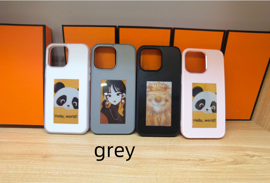 Four-color E-ink Screen Projection Screen DIY Phone Case