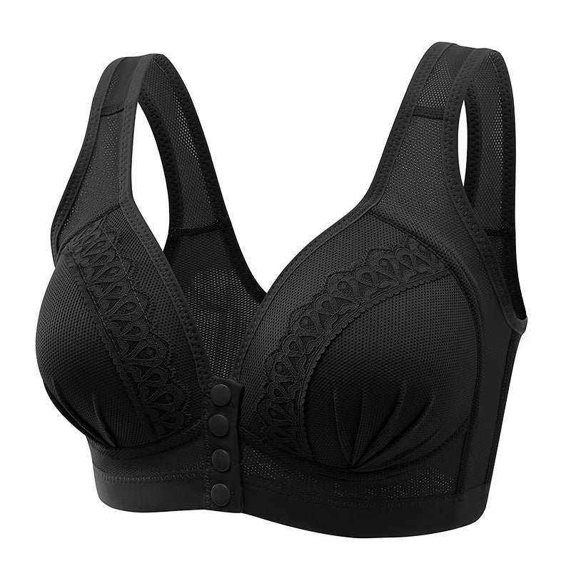 Women’s Front Closure Wireless Bra – Push-Up Bralette & Tube Top Vest