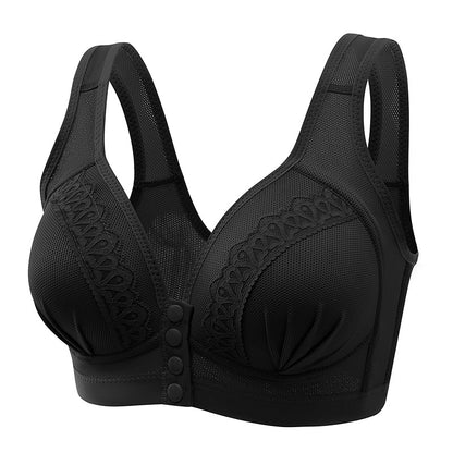 Women’s Front Closure Wireless Bra – Push-Up Bralette & Tube Top Vest