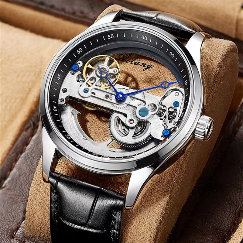 Men's Luminous Skeleton Automatic Mechanical Watch