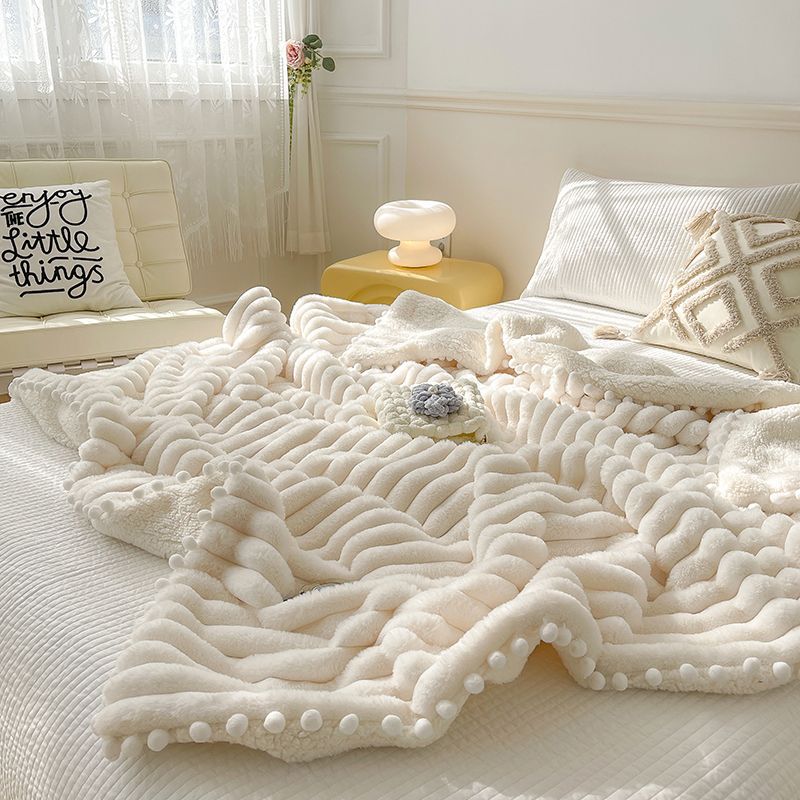 Dehaired Angora Blanket: Sumptuous Comfort for Nap or Sofa Cover Use