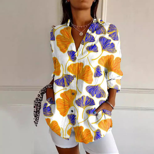 New Women's Summer Animal Pattern 3D Printed Shirt